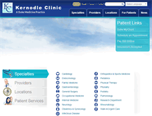 Tablet Screenshot of kernodle.com